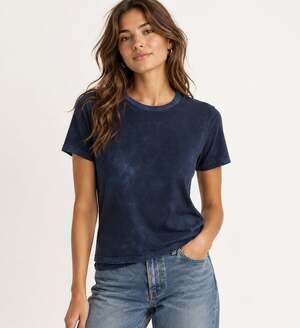 Cotton Citizen Classic Tee Vintage Navy 100% Supima Cotton Size Small